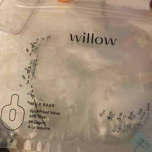 Willow milk bags